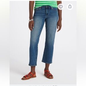 Liverpool Kennedy Crop Straight High Rise Jean